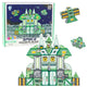 Magnetic Blocks Space Space Station 4d 66pcs