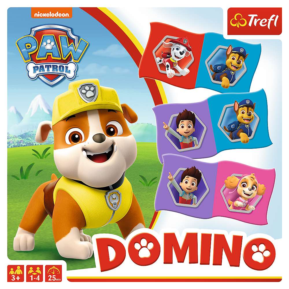 Domino Paw Patrol – Educational Game For Children Trefl 01895