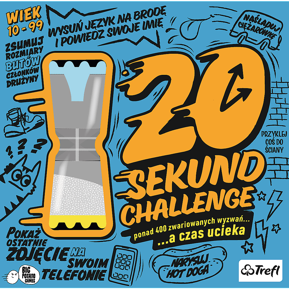 Party Game – 20 Seconds Challenge – Trefl 01934