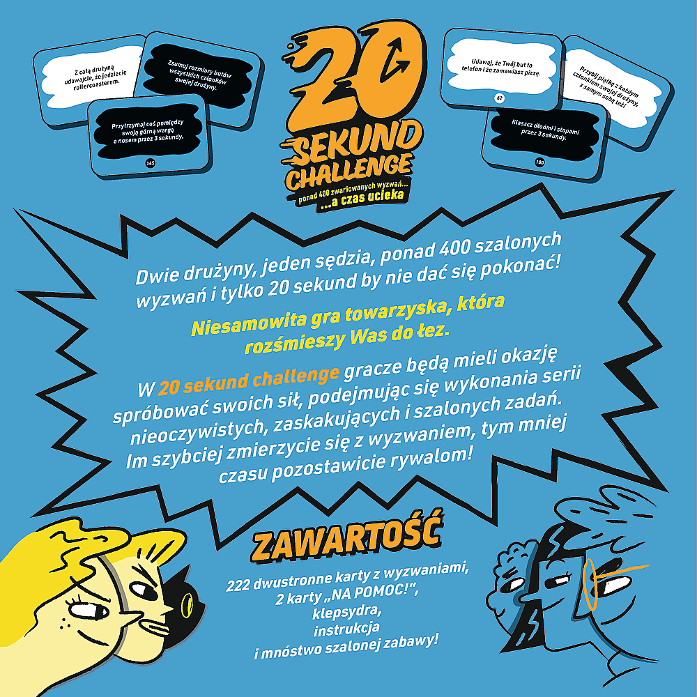 Party Game – 20 Seconds Challenge – Trefl 01934
