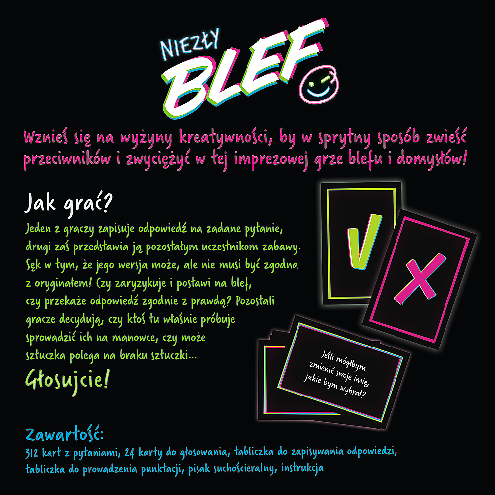 Party Game - Niezły Blef - Trefl 01975