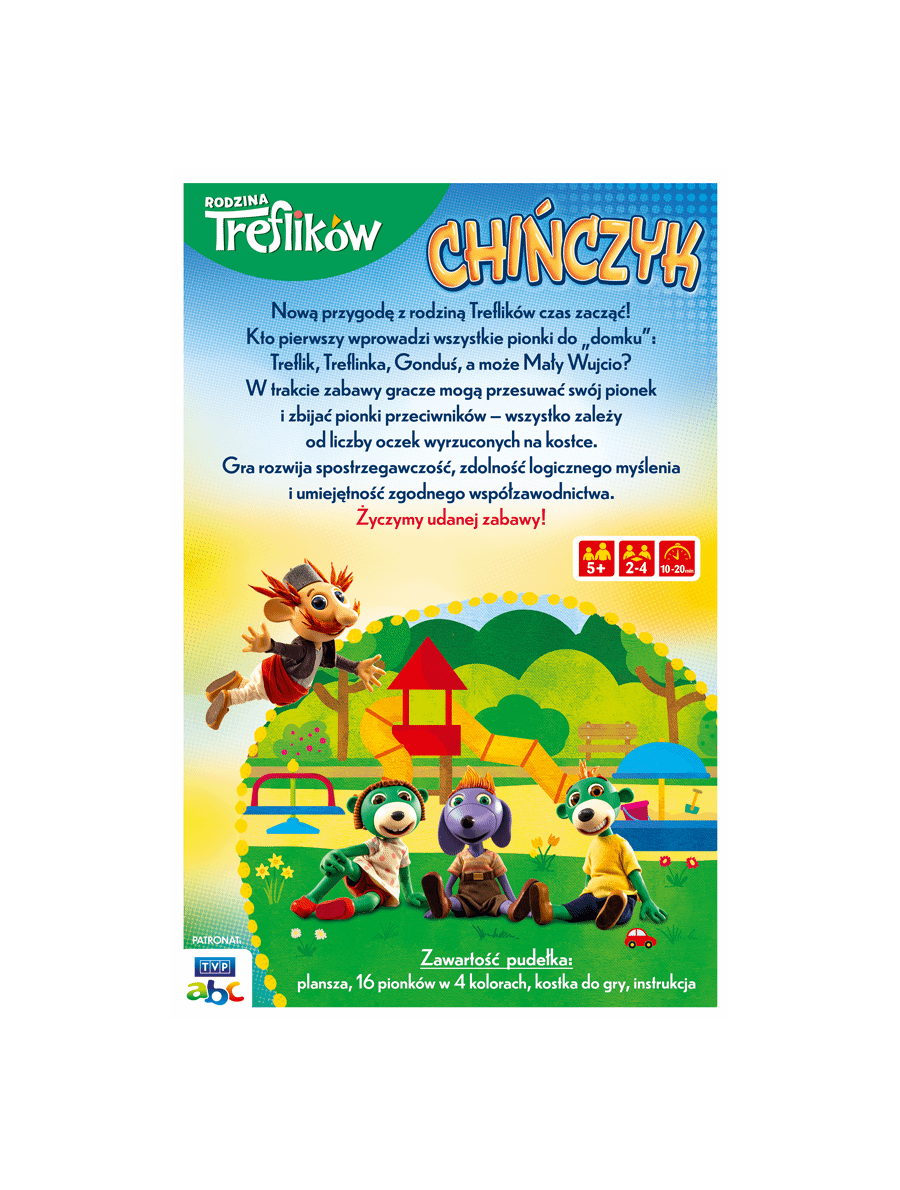 Lautapeli: Ludo – The Treflik Family Trefl 02069