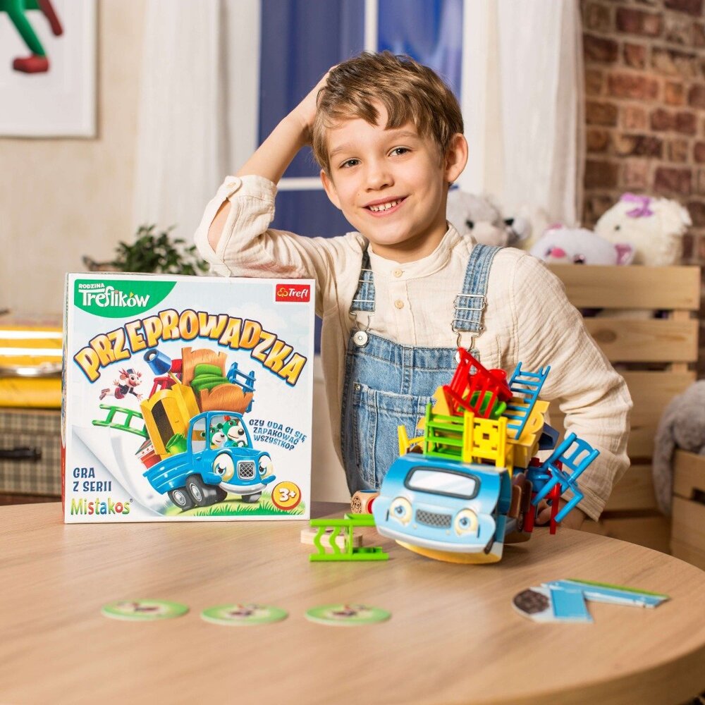 Moving Day With Treflik Family – Dexterity Game – Trefl 02071