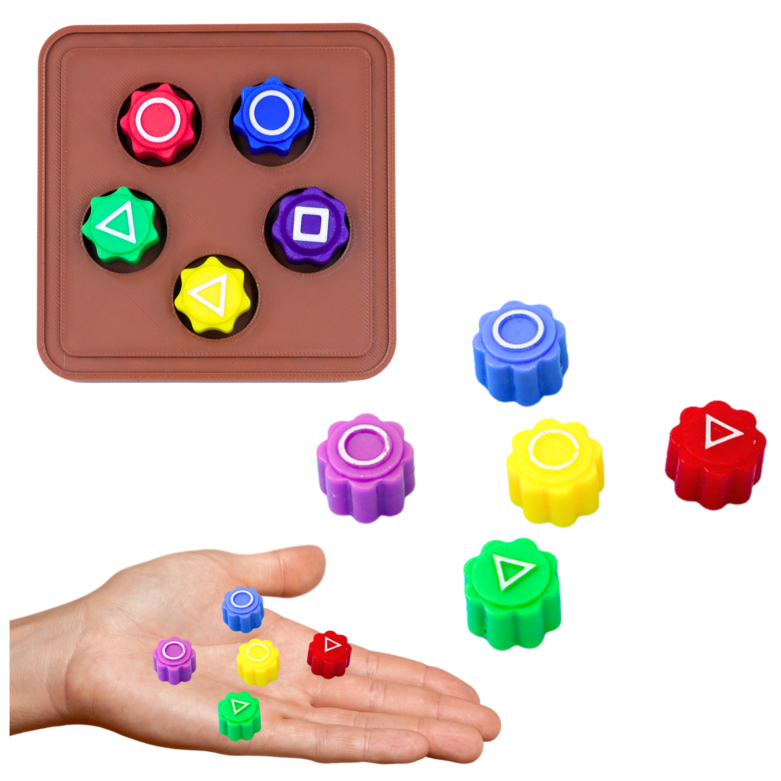 Set Of 4 Squid Game Traditional Korean Games Dice Spinning Top