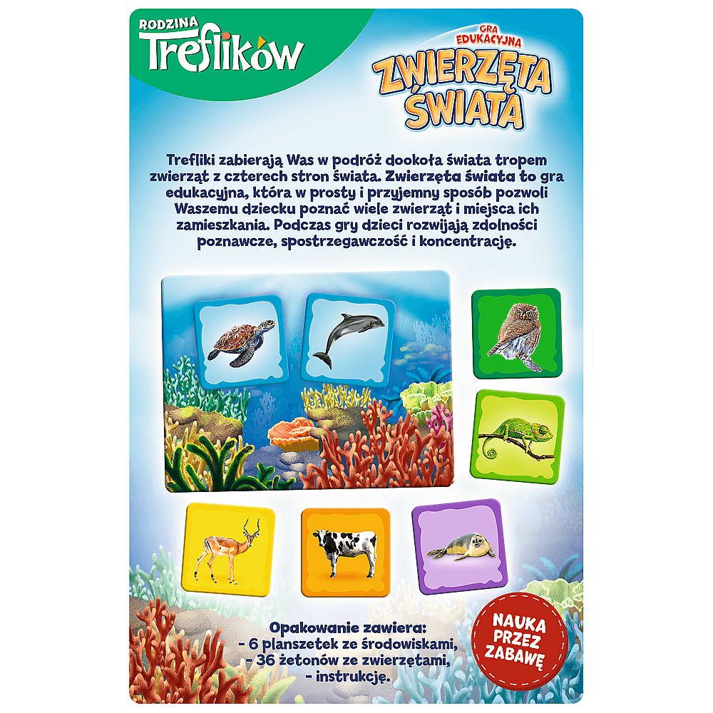 Game - Zwierzęta Świata - Trefl 02337
