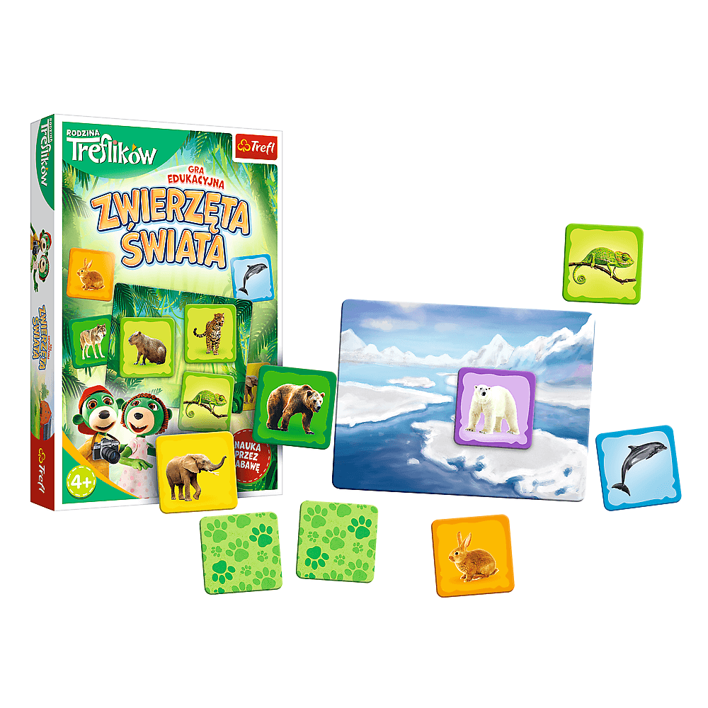 Game - Zwierzęta Świata - Trefl 02337
