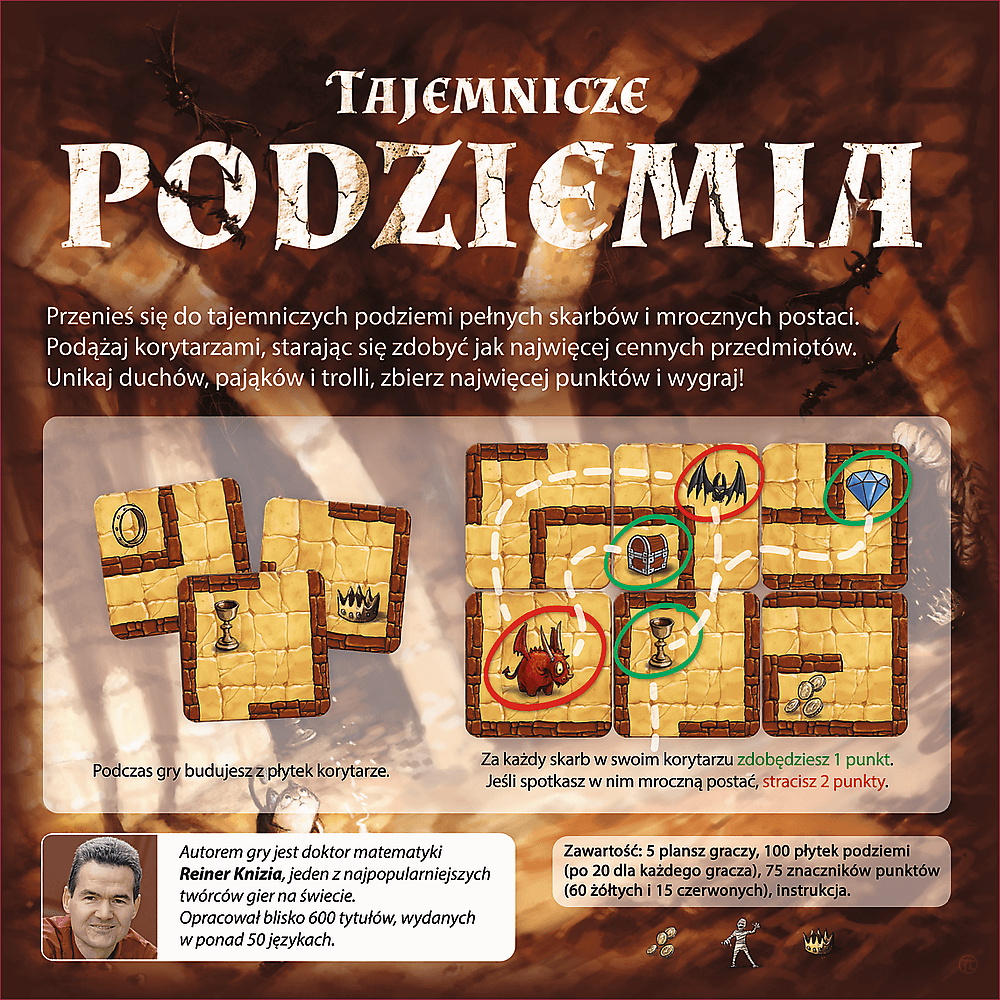 Game Tajemnicze Podziemia Trefl 02305
