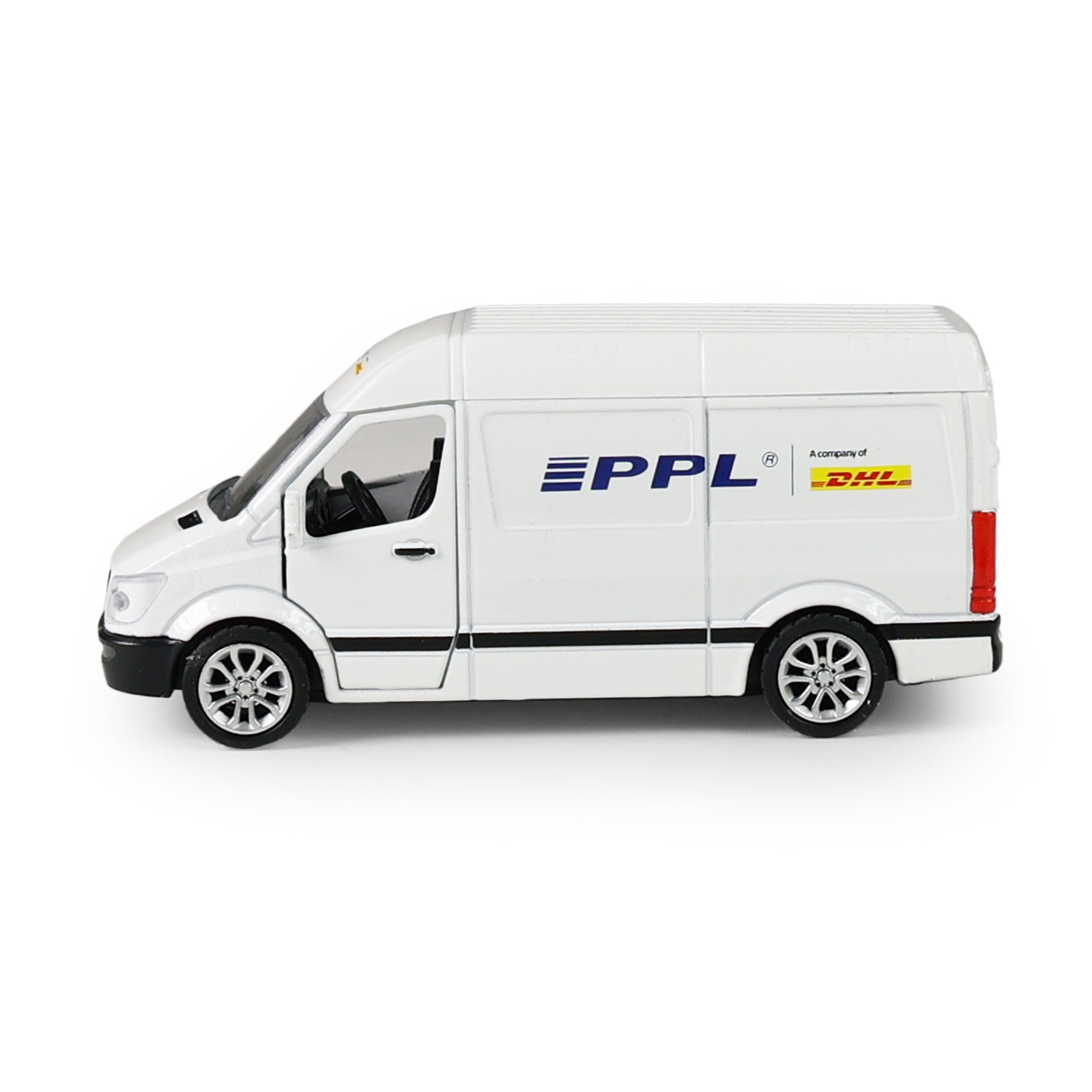 Kovové Ppl auto s otváracími dverami 12 cm