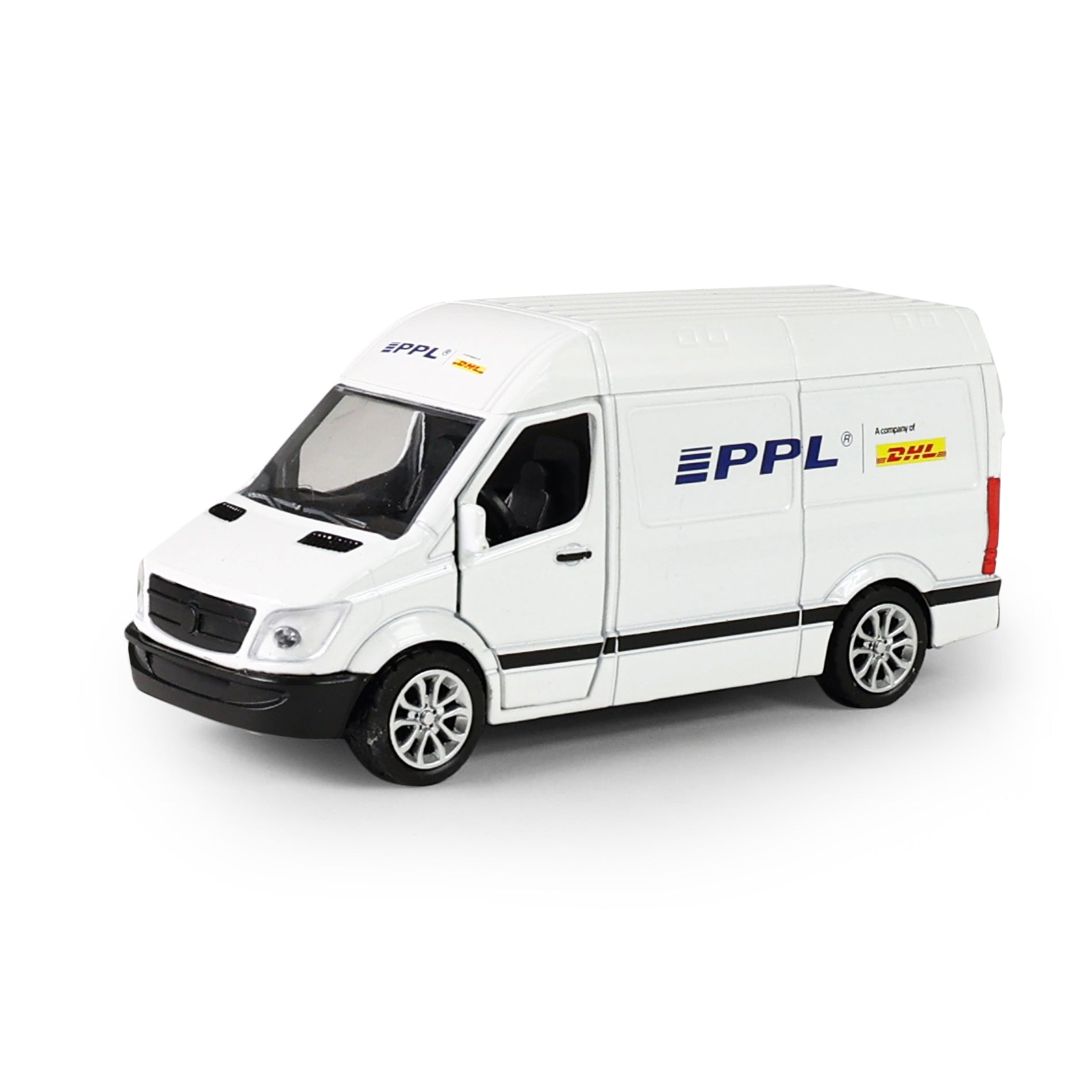 Kovové Ppl auto s otváracími dverami 12 cm