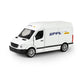 Kovové Ppl auto s otváracími dverami 12 cm