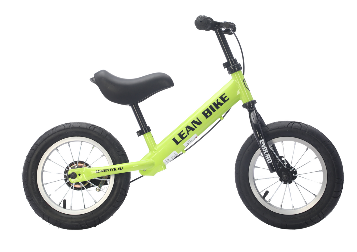 Enduro Balance Bike Push Bike Neon Green