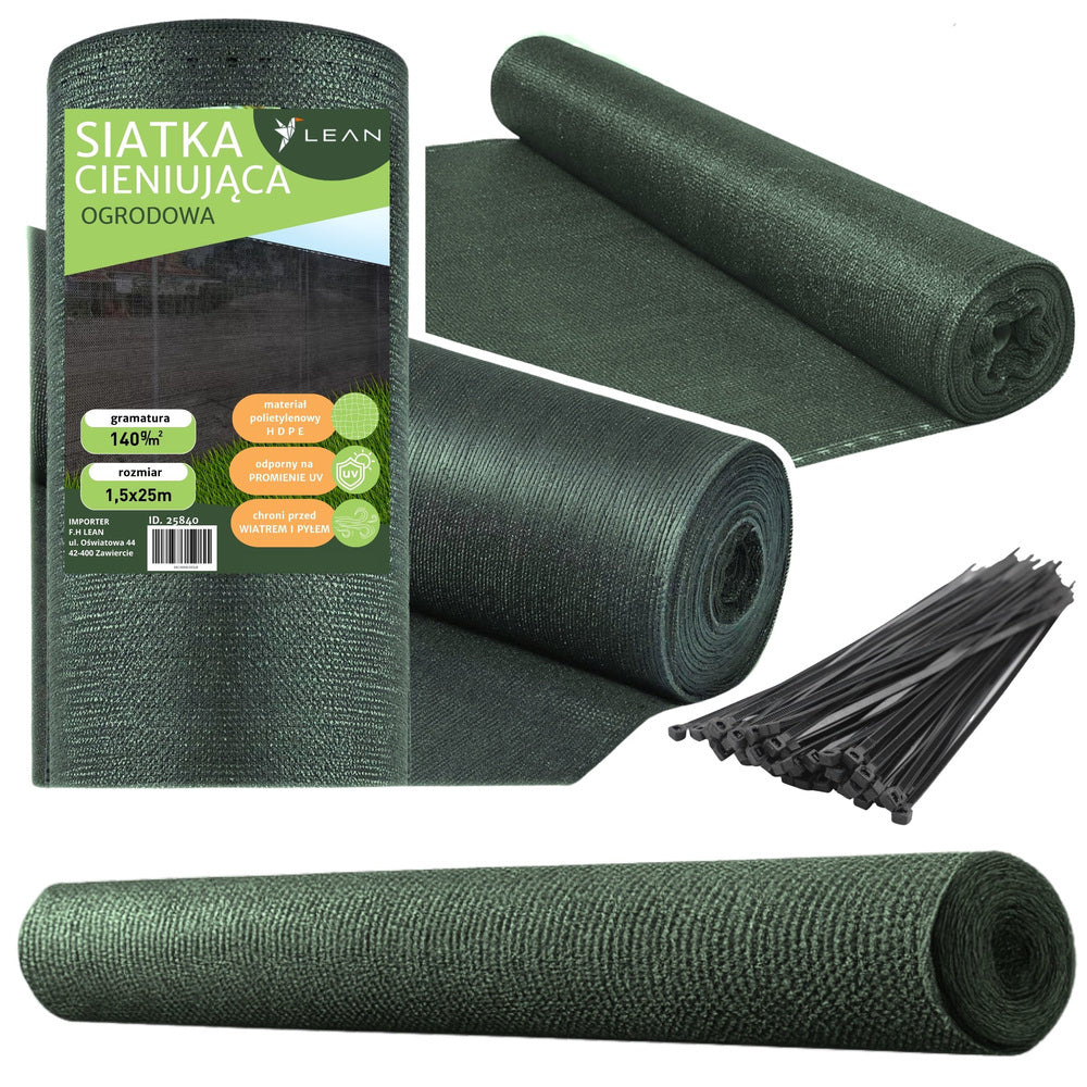 Glan Scáthaigh Le Fál Fál a chumhdach Glas 1.5m 25m 140g/m²