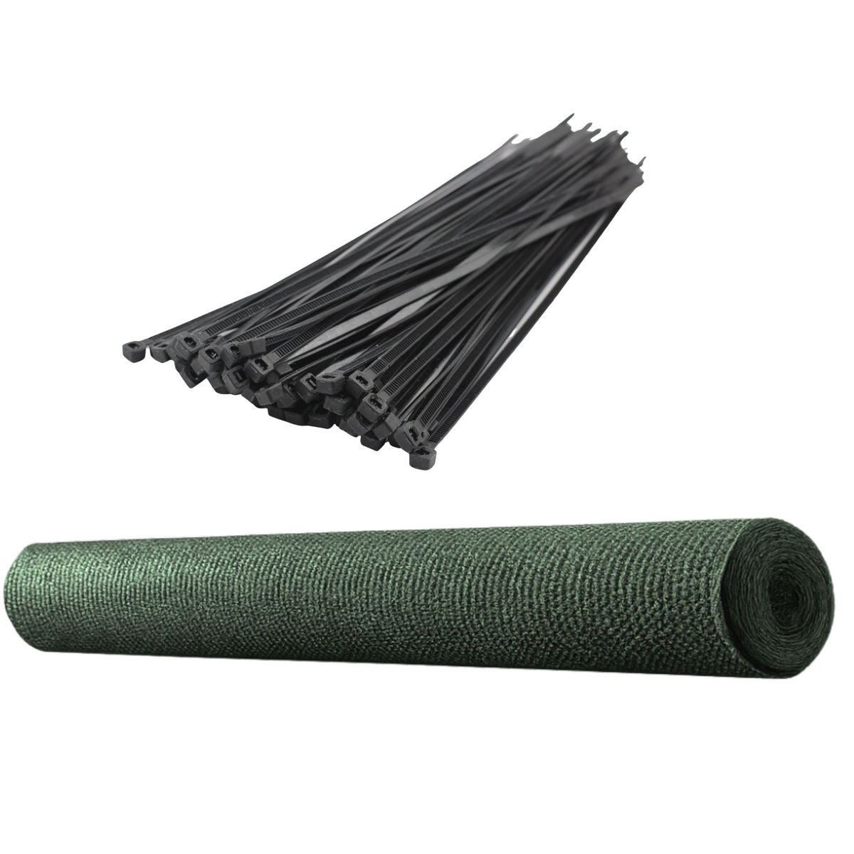 Shade Net For Fence Fence Masking Green 1.5m 50m 140g/m²