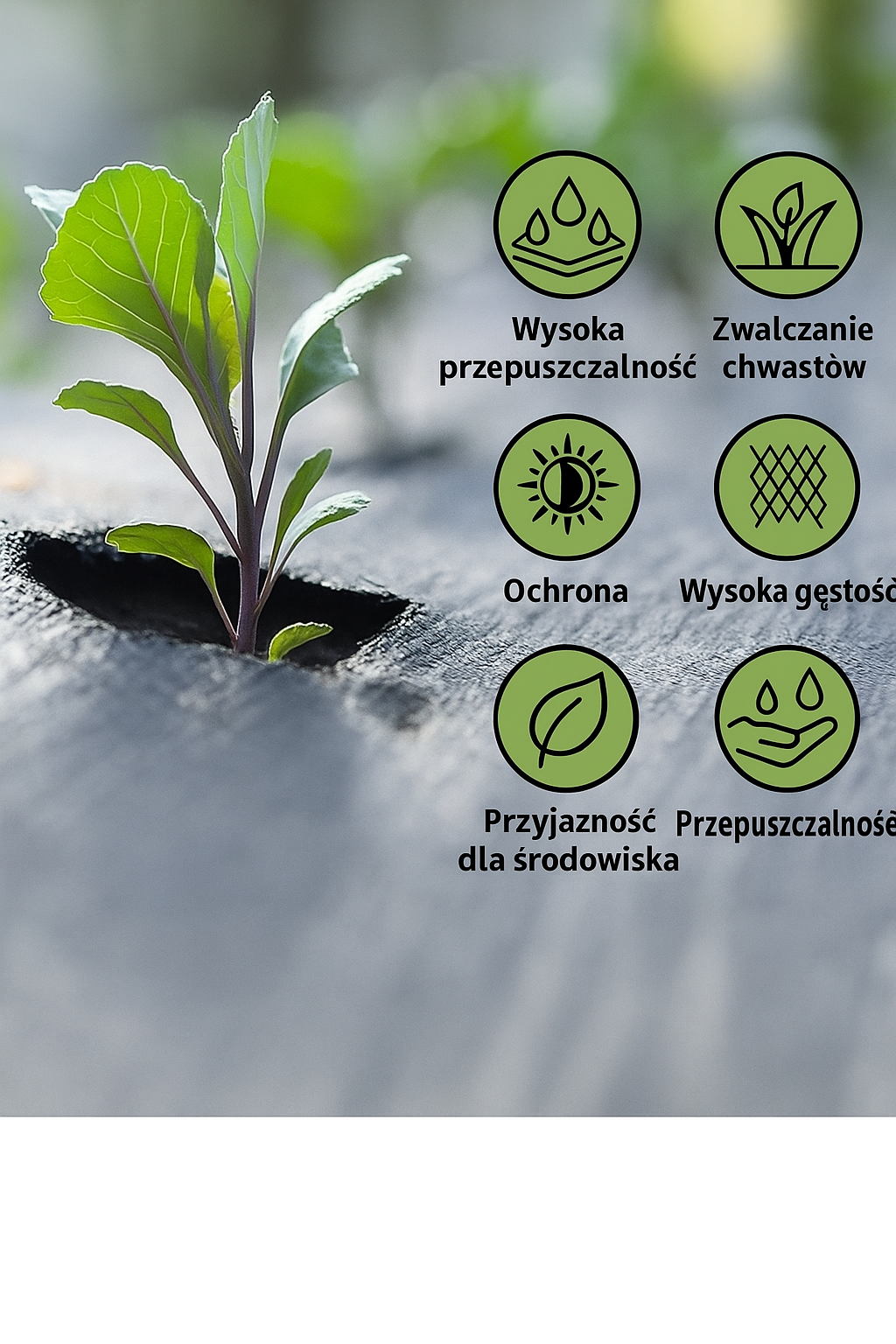 Black Agrotextile 1100cm X 50m Uv 135g Anti-weed Agrotextile + Anchors