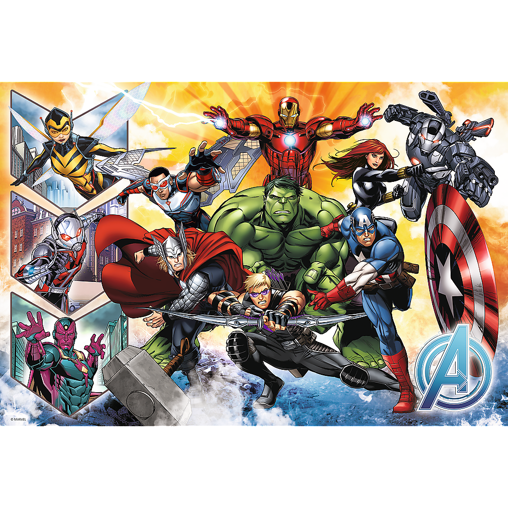 Puzzle - 100 - Avengers Power Trefl 16431