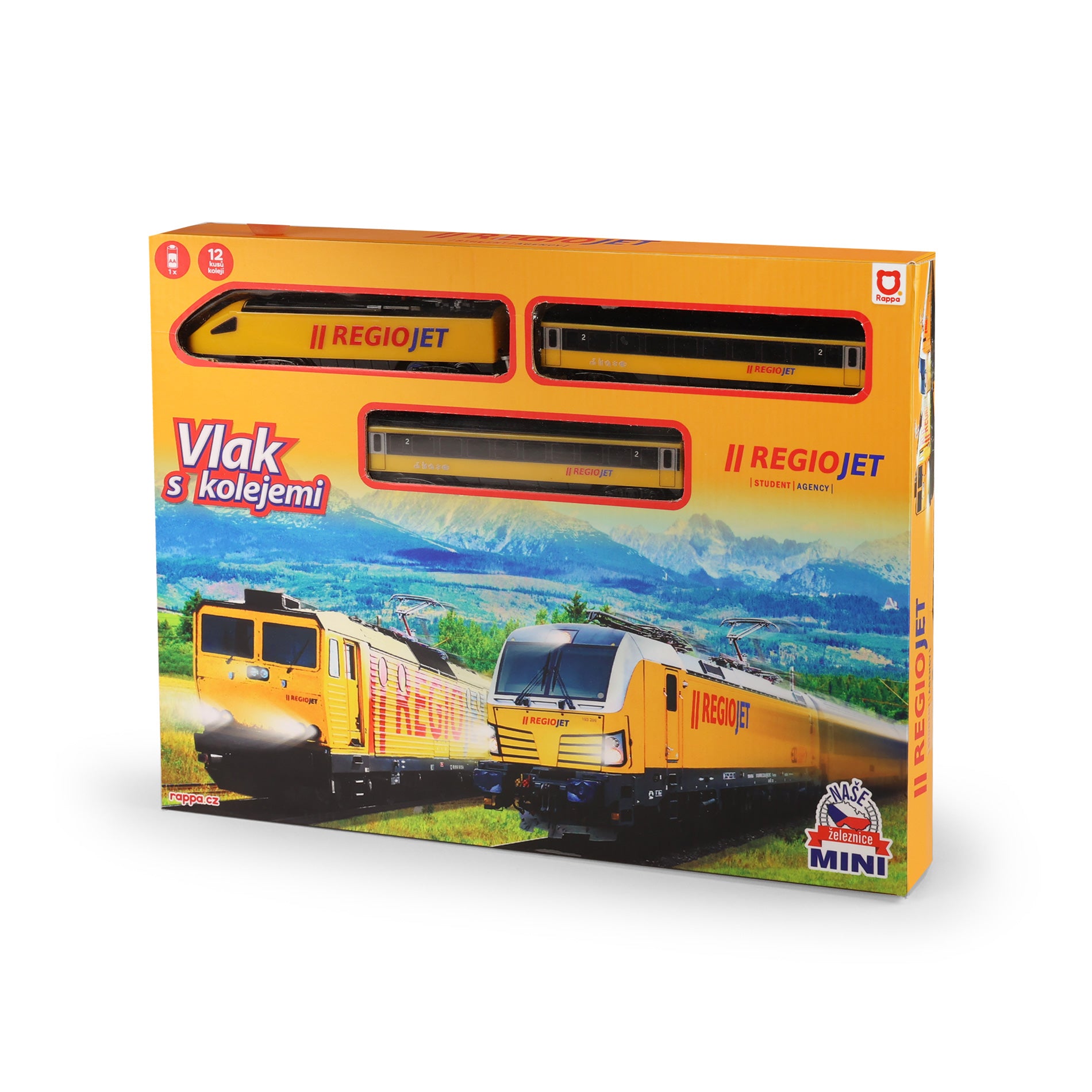 Vlak Regiojet Mini