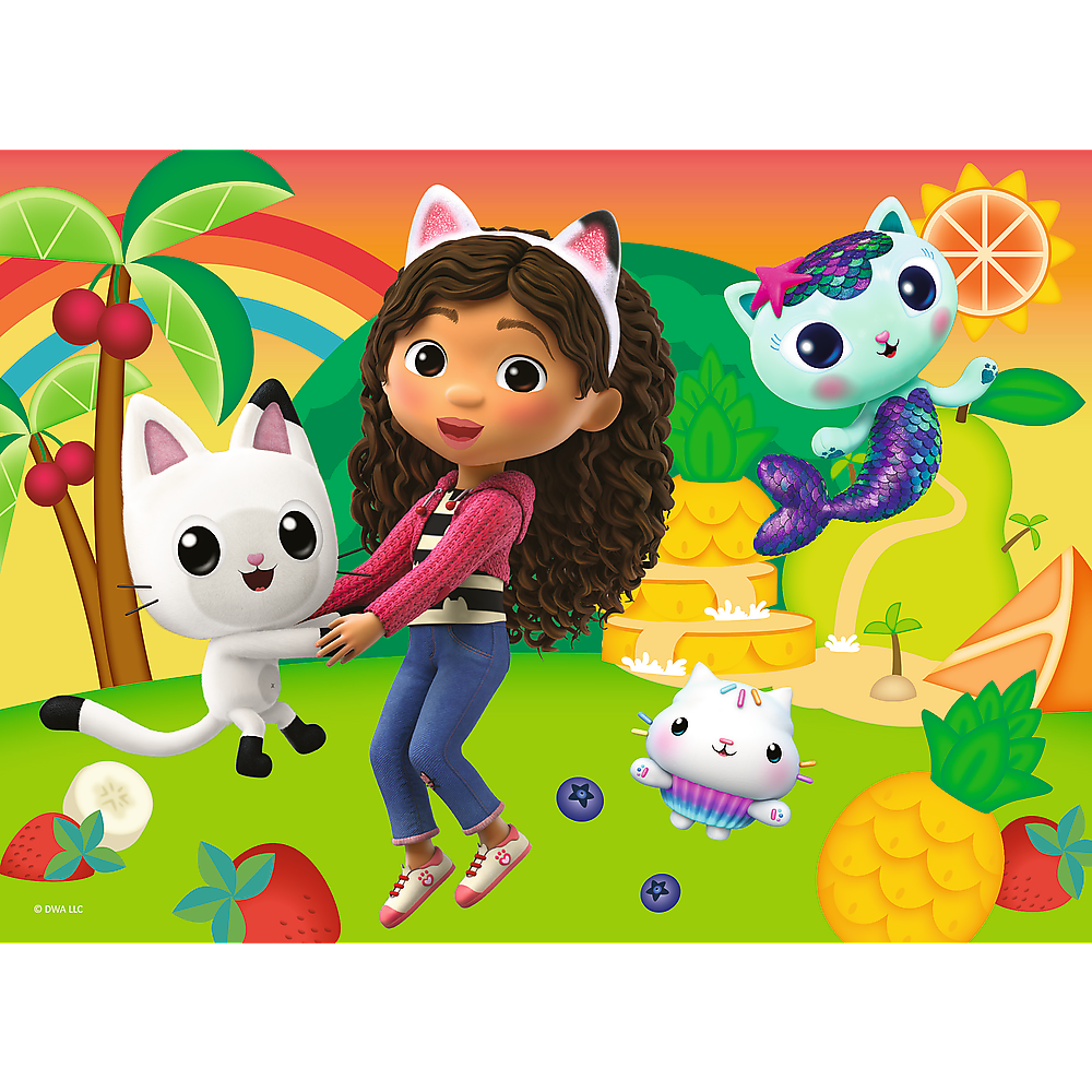 Puzzle - 20 Minimaxi - Colorful Day With Gabby - Trefl 56041