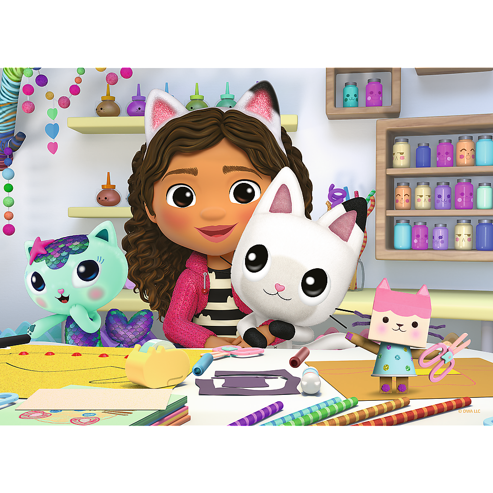Puzzle - 20 Minimaxi - Colorful Day With Gabby - Trefl 56041