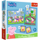 Puzal - 2in1 + Meamraim - Nóiméid Shona Le Peppa Pig Trefl 93331