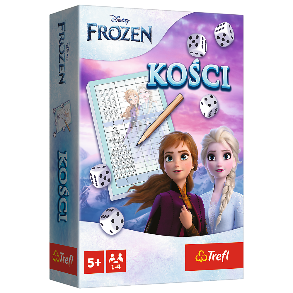 Trefl 02689 Joc de zaruri Ice Queen