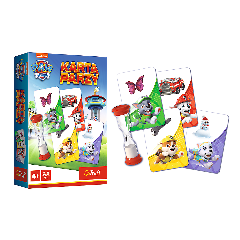 Paw Patrol Pairs Card Game Trefl 02691