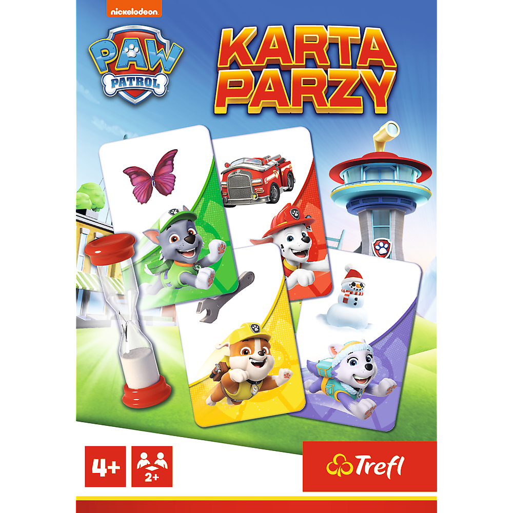 Paw Patrol Pairs Card Game Trefl 02691