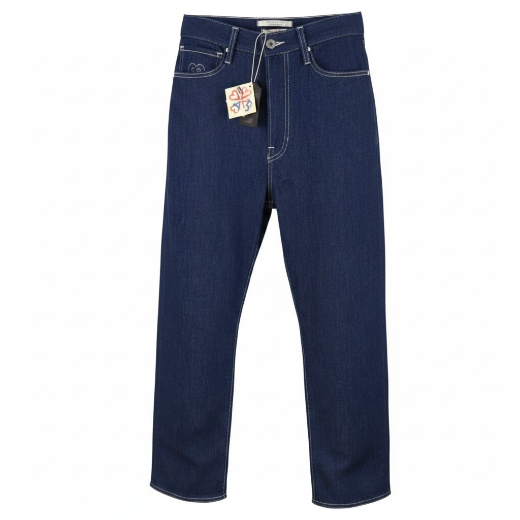 Blue Cotton Jeans