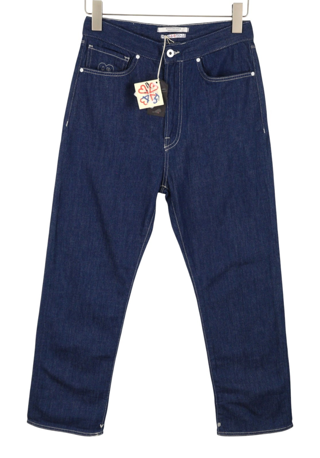 Blue Cotton Jeans