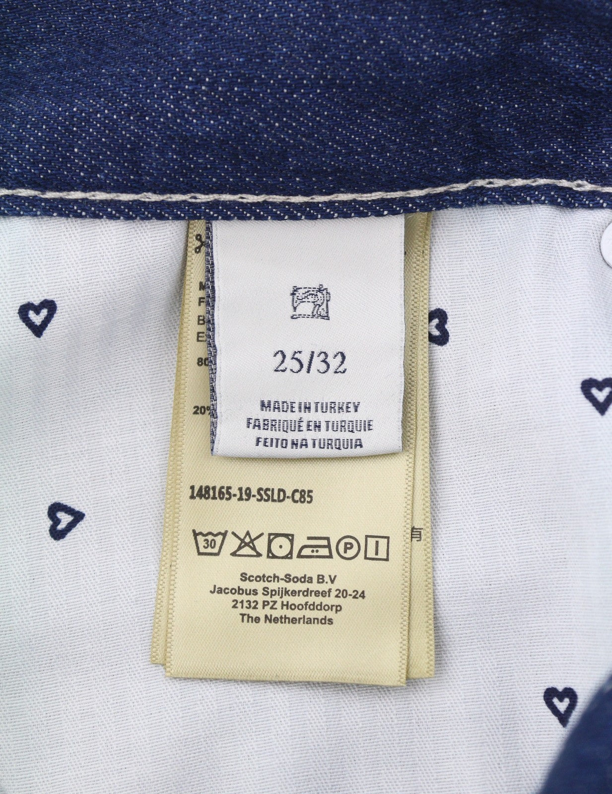 Blue Cotton Jeans