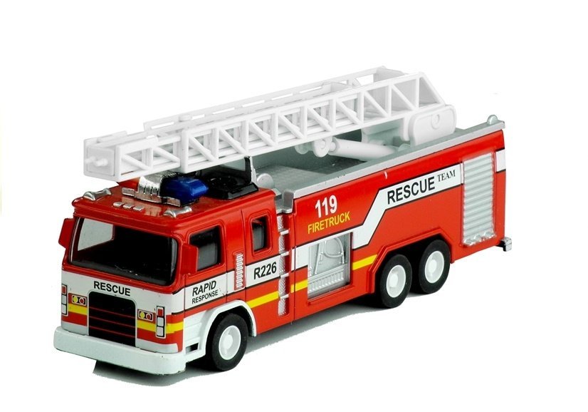 Fire Rescue Truck With Ladder 1:32