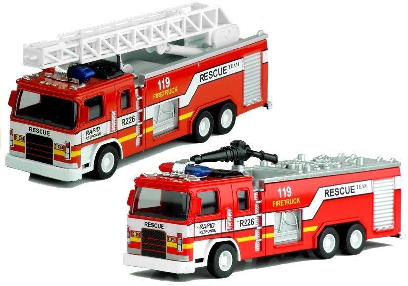 Fire Rescue Truck With Ladder 1:32