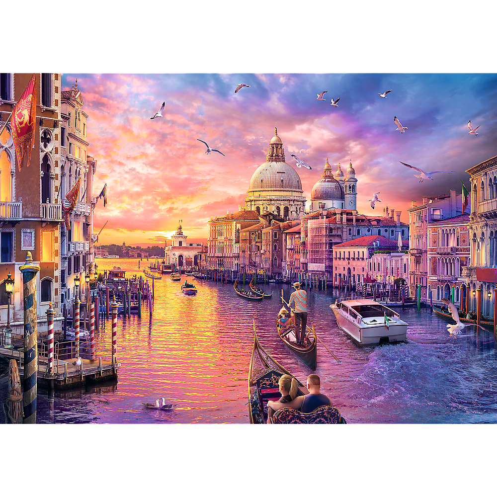Puzzle - 1000 - The Charms Of Venice Trefl 10926