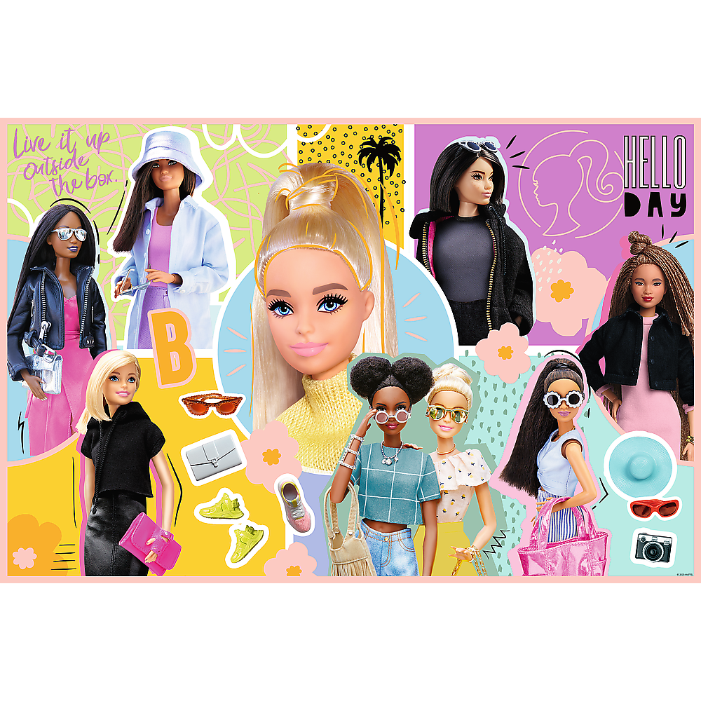 Puzzle - 300 - Vaše oblíbená Barbie - Mattel Barbie 23025