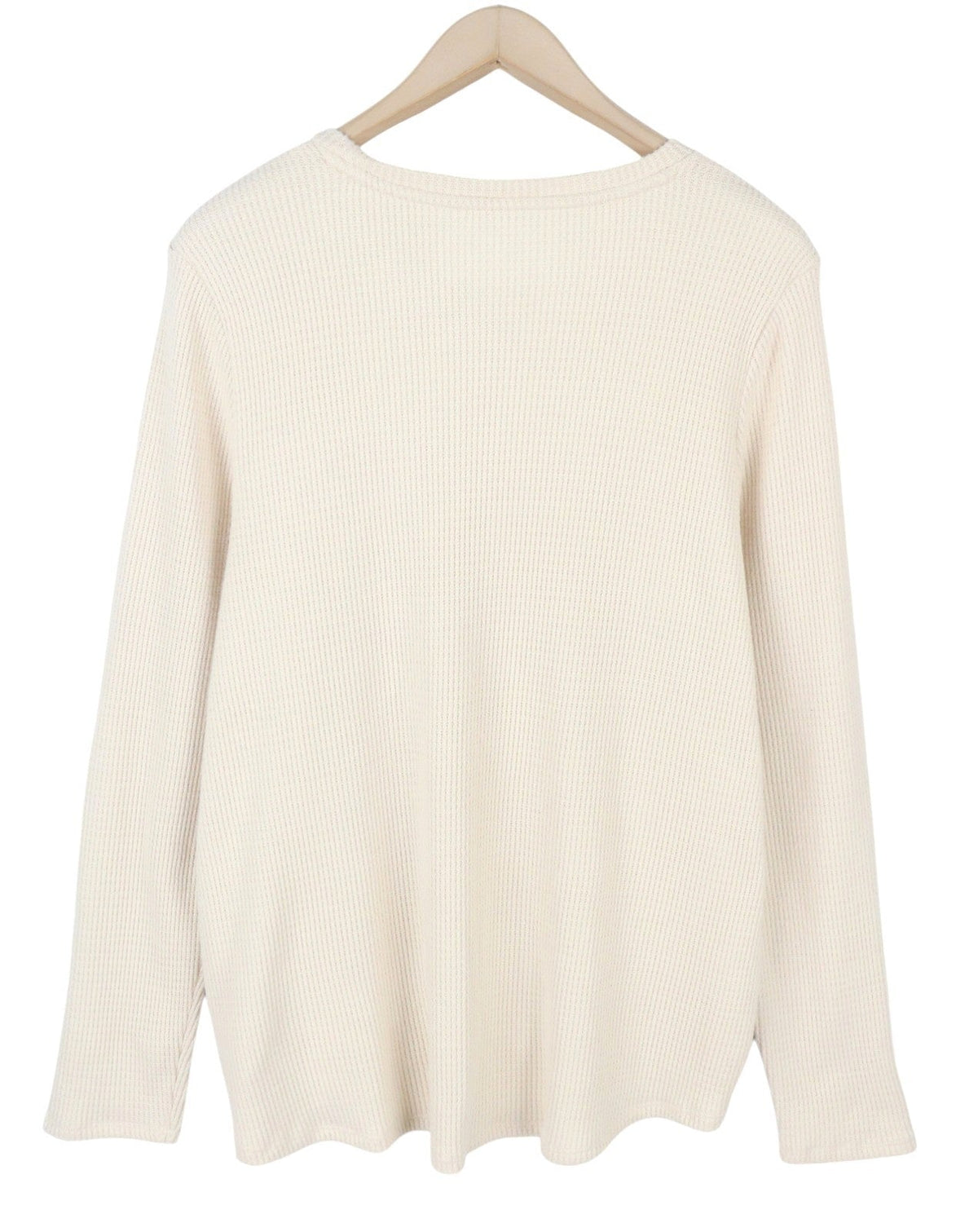 American Eagle Outfitters Men Sweatshirt 2xl Light Cream Soft Crew Neck Pull On
