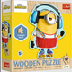 Puzzle - 50 Puzzle Drewniane Konturowe - Szalony Minionek Trefl 20239