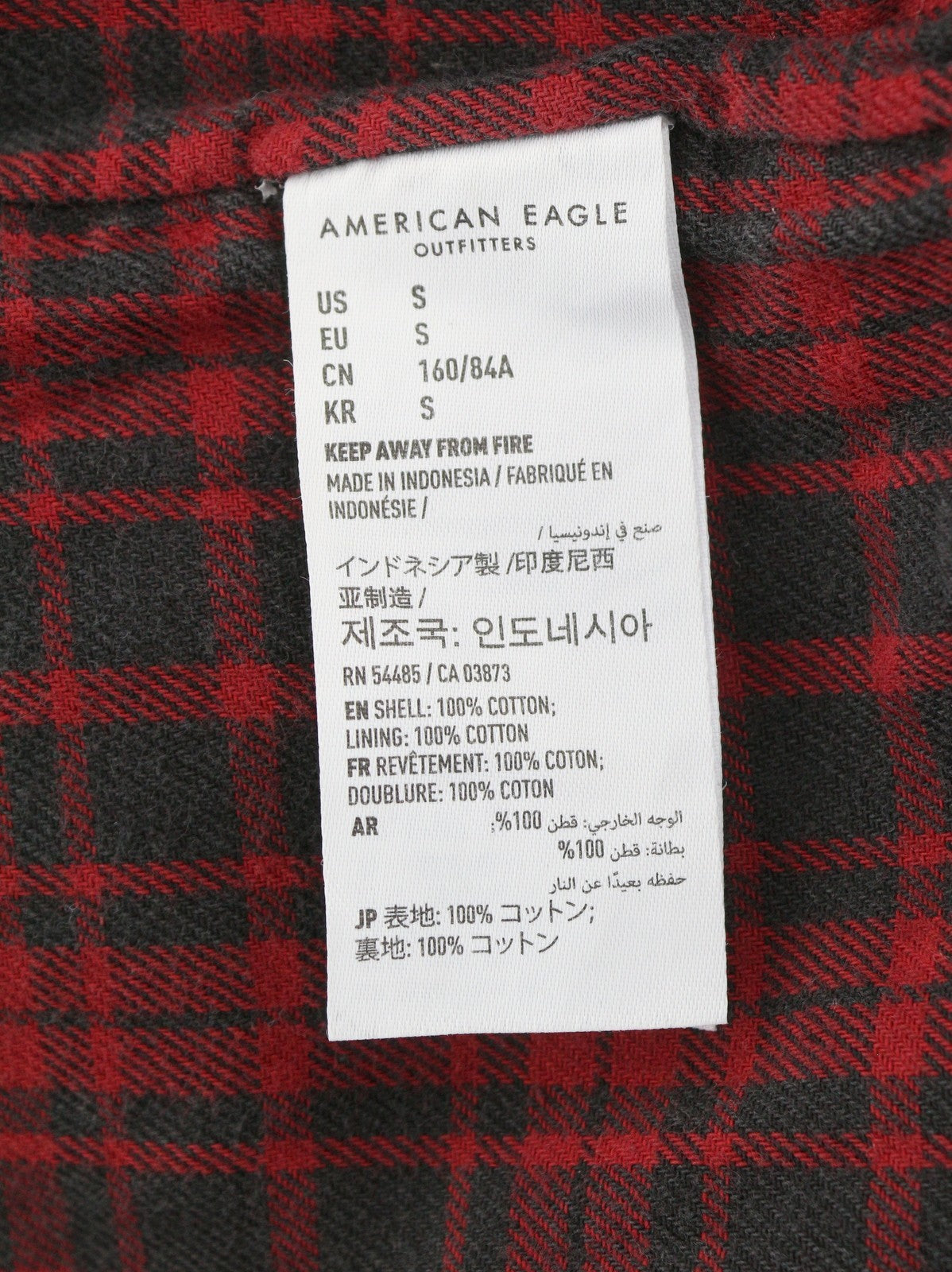 American Eagle Outfitters Women Jacketčierna Denim Cropped Oversized Distress