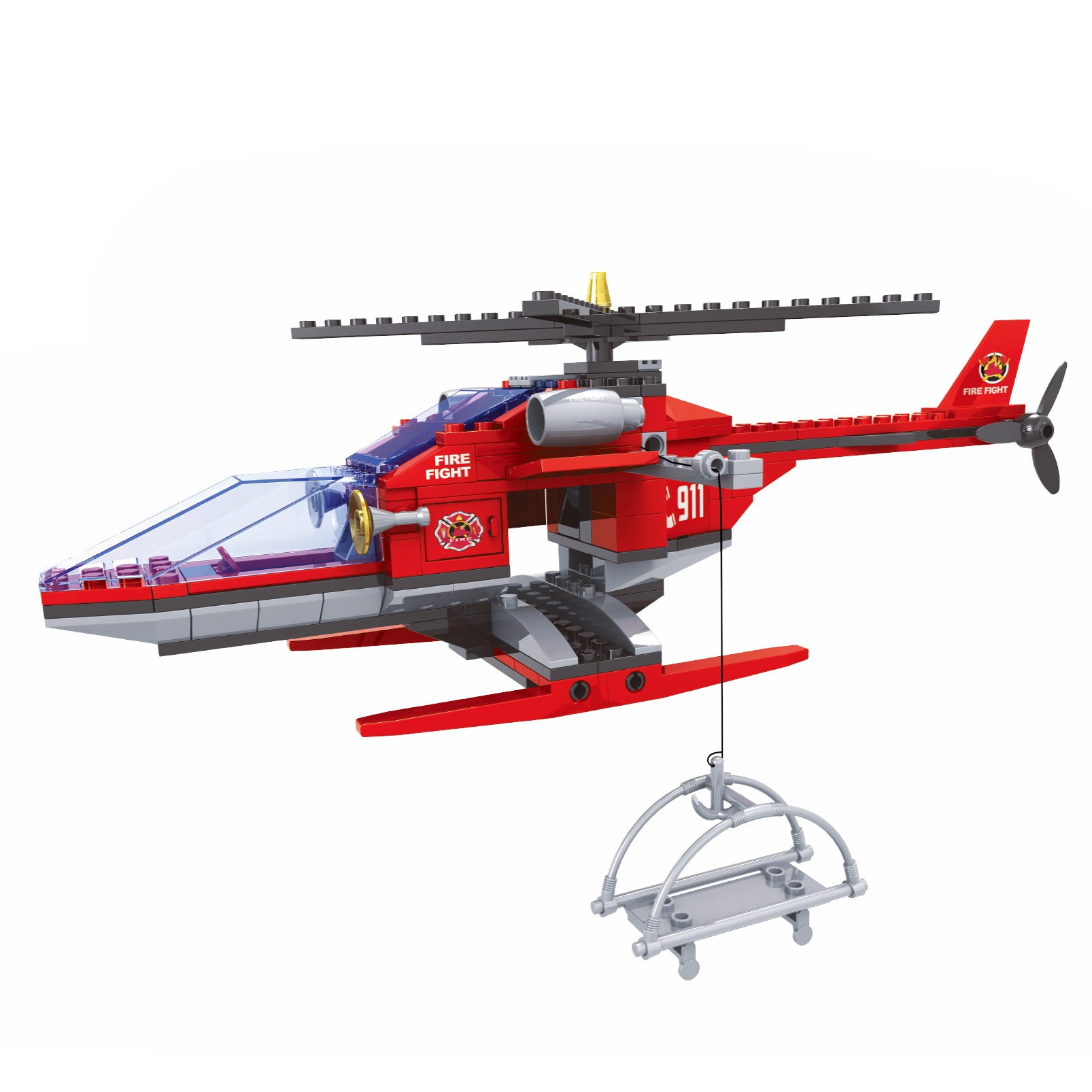 Stavebnica hasičov Blox 168 ks