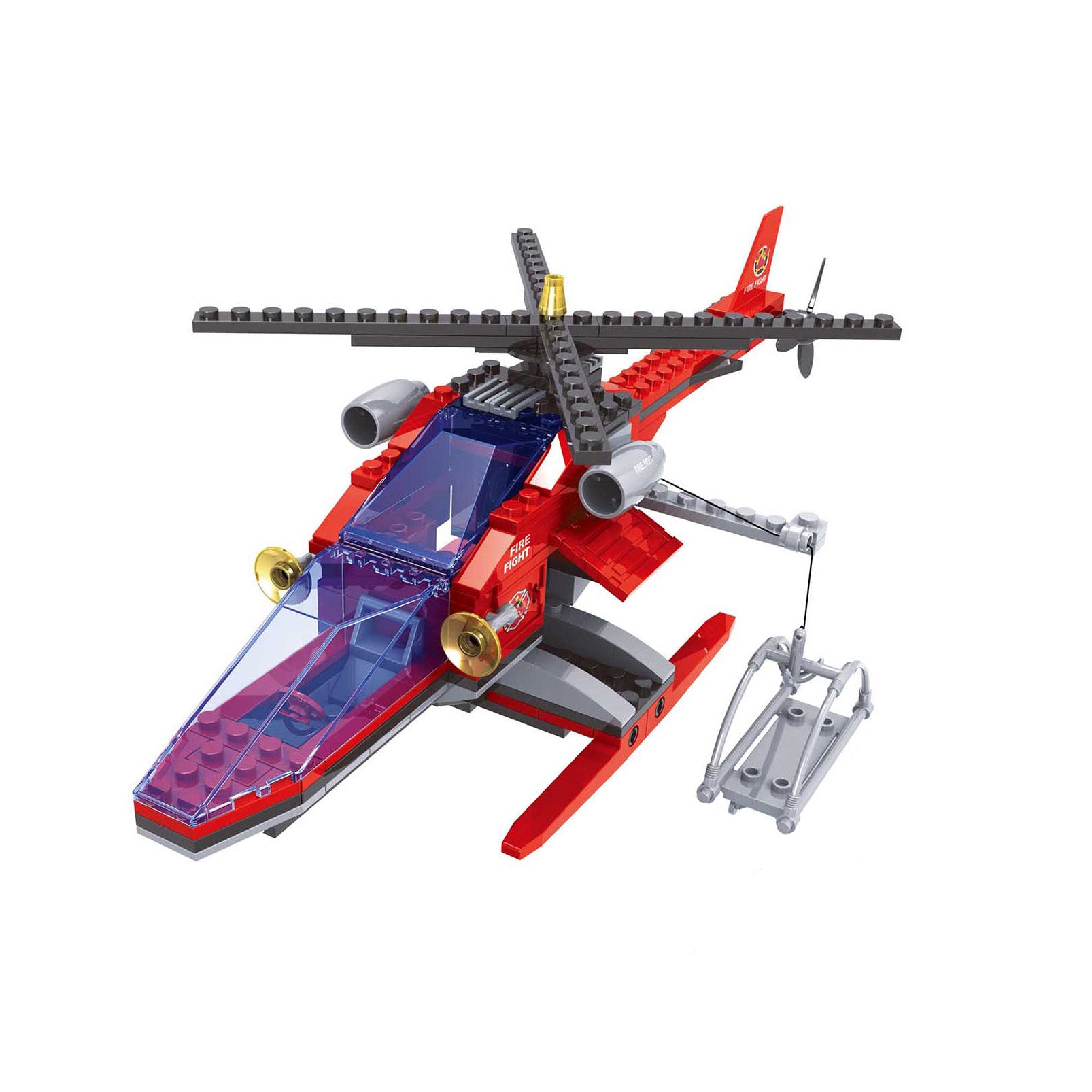 Stavebnica hasičov Blox 168 ks