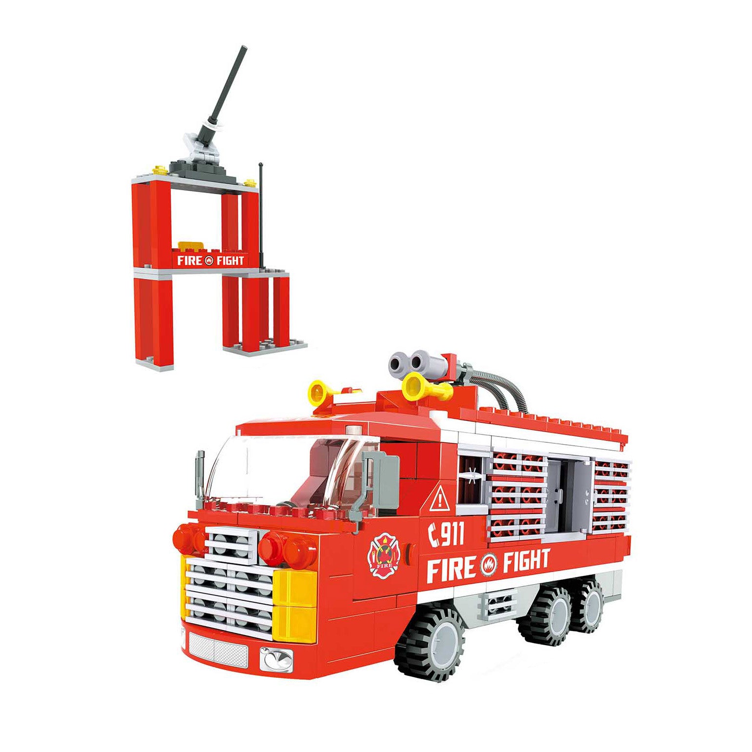 Stavebnica hasičov Blox 278 ks