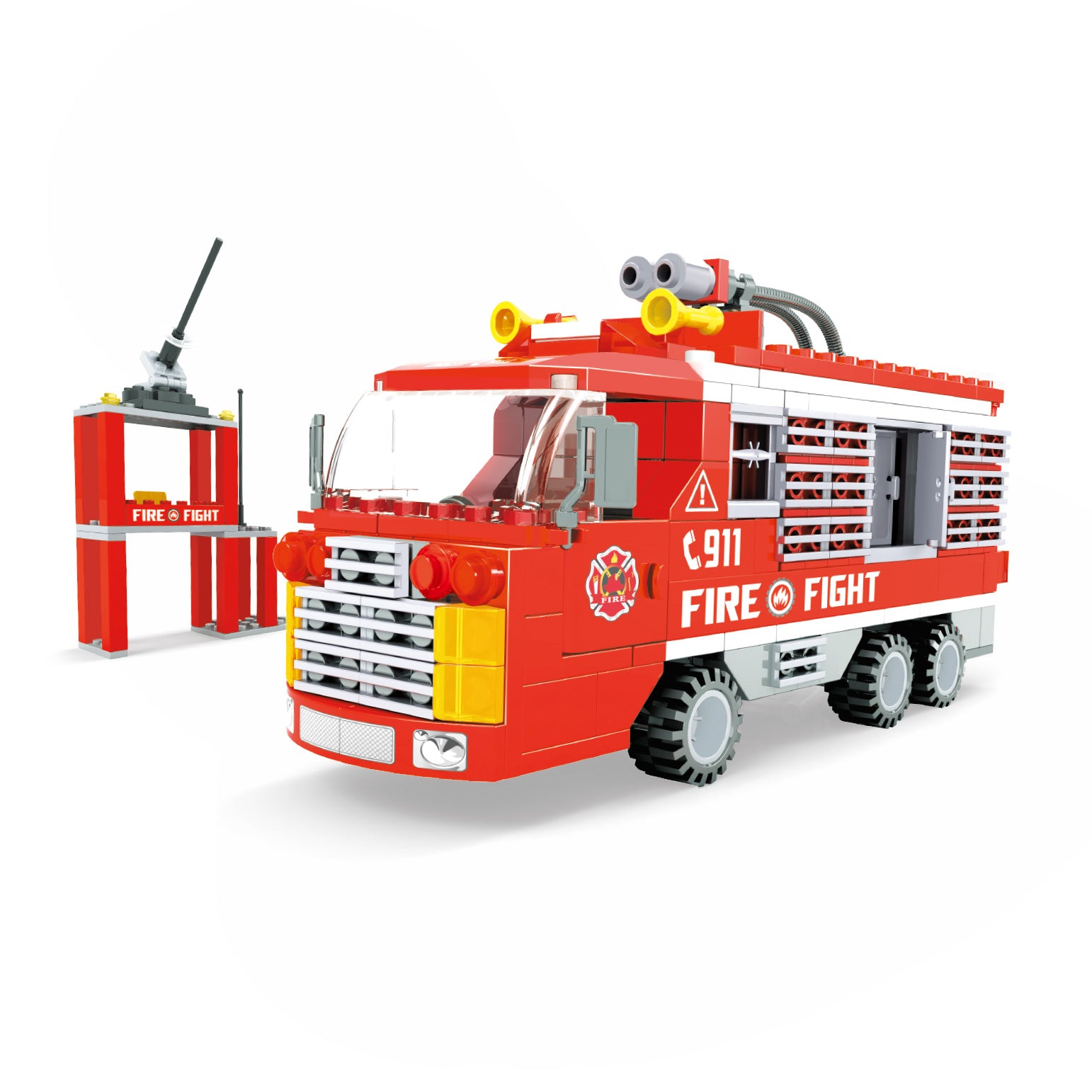 Stavebnica hasičov Blox 278 ks