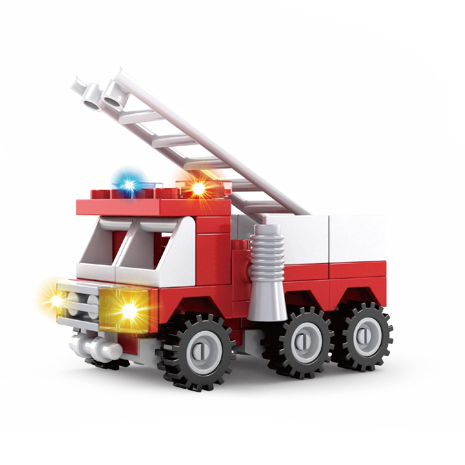 Stavebnica hasičov Blox 53 ks