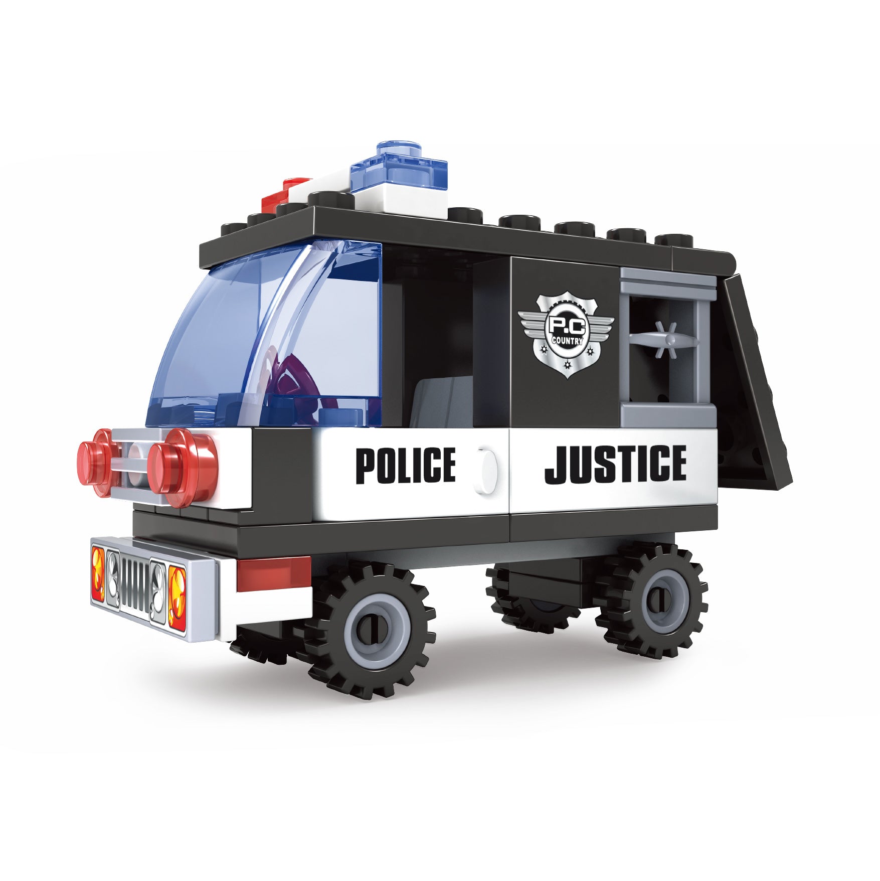 Bloxo policajná stavebnica 48 ks