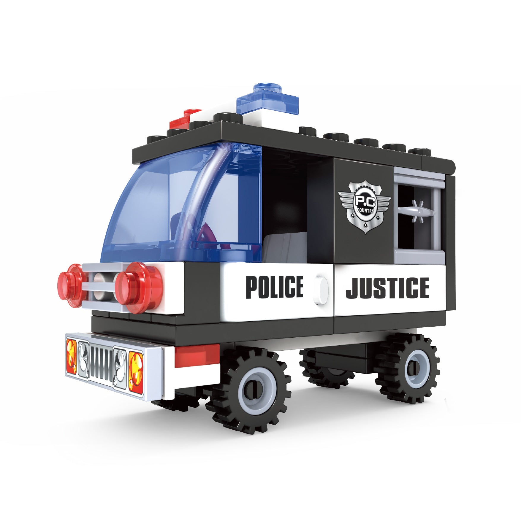 Bloxo policajná stavebnica 48 ks
