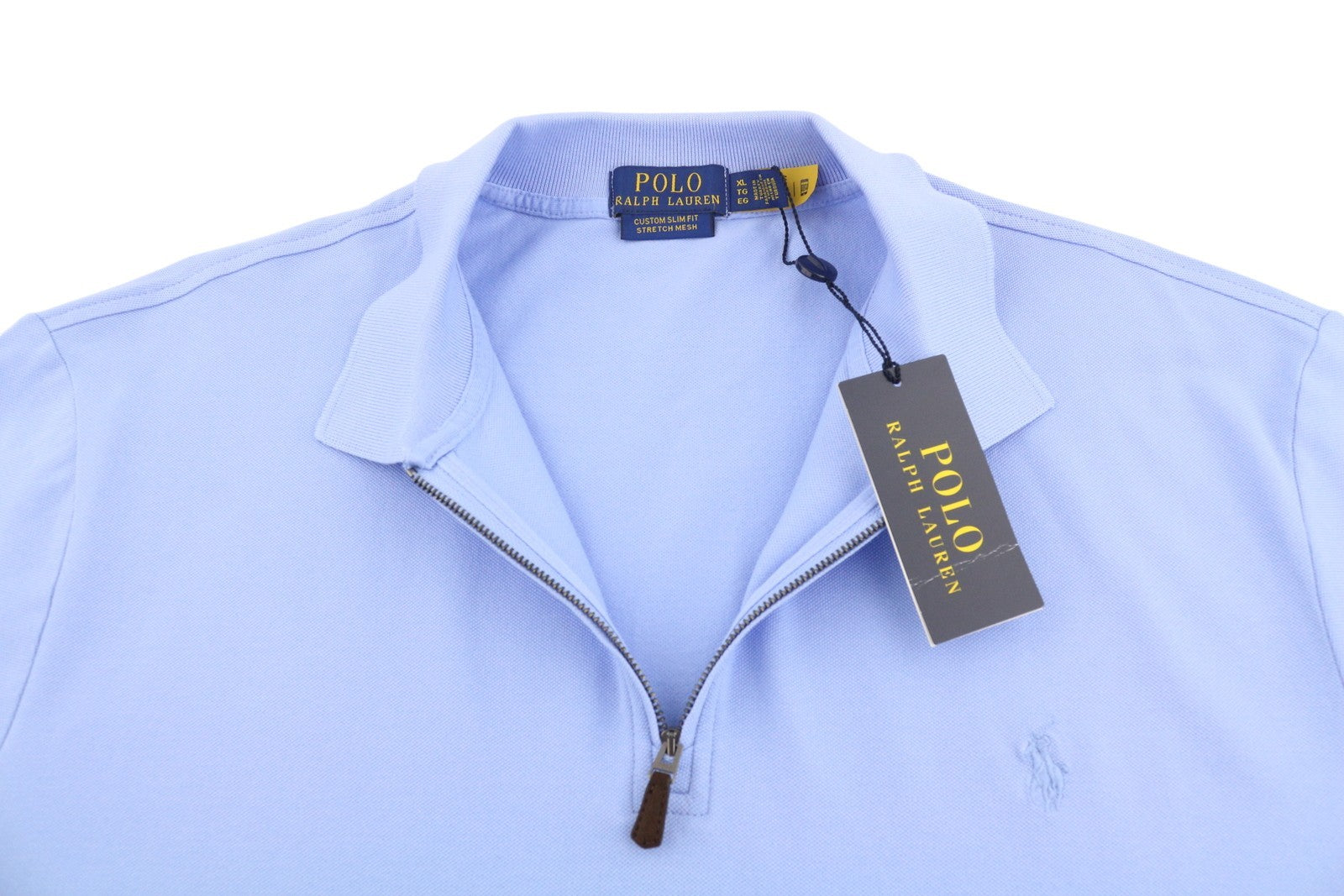 Blue Cotton Polos