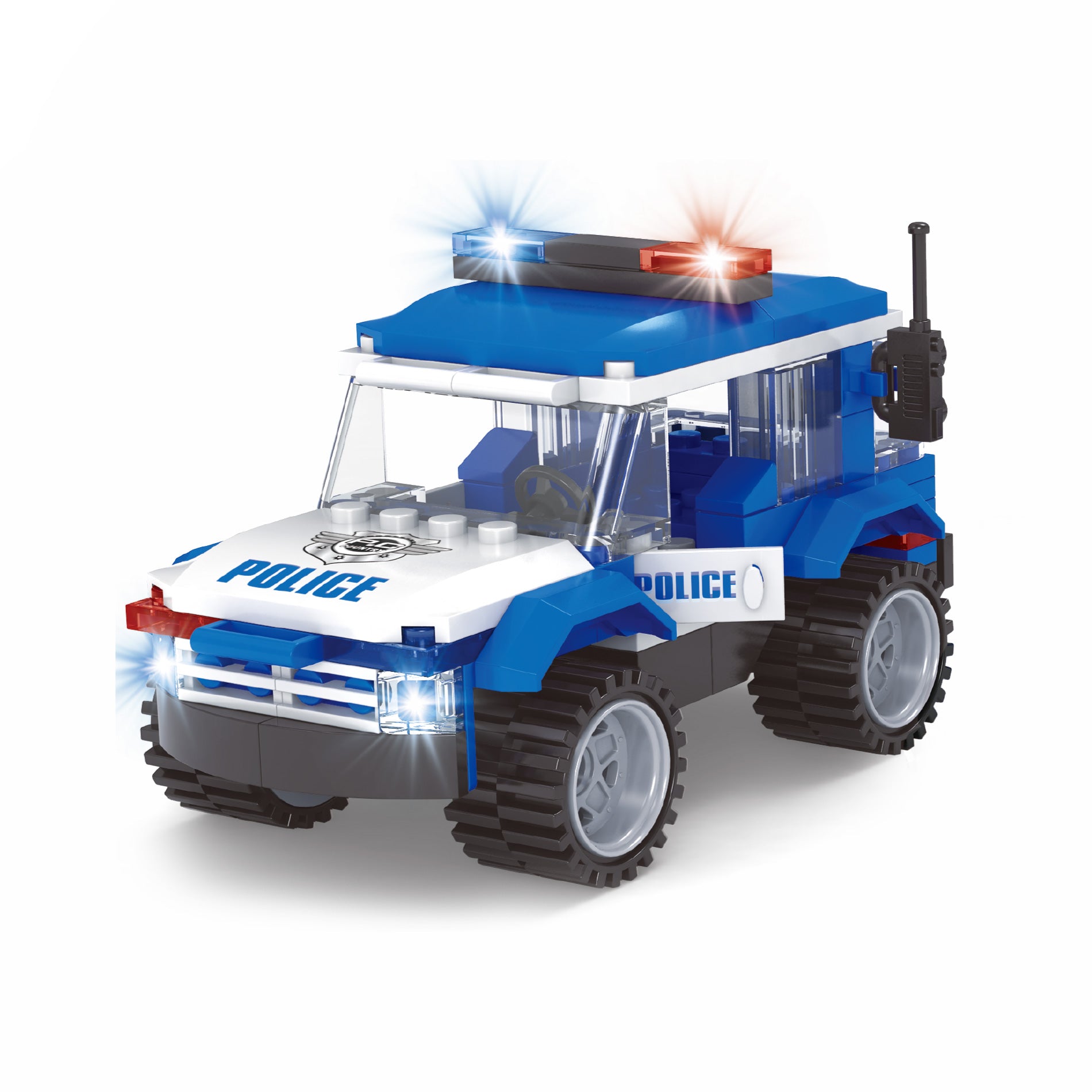 Policajná stavebnica Bloxo 194 ks