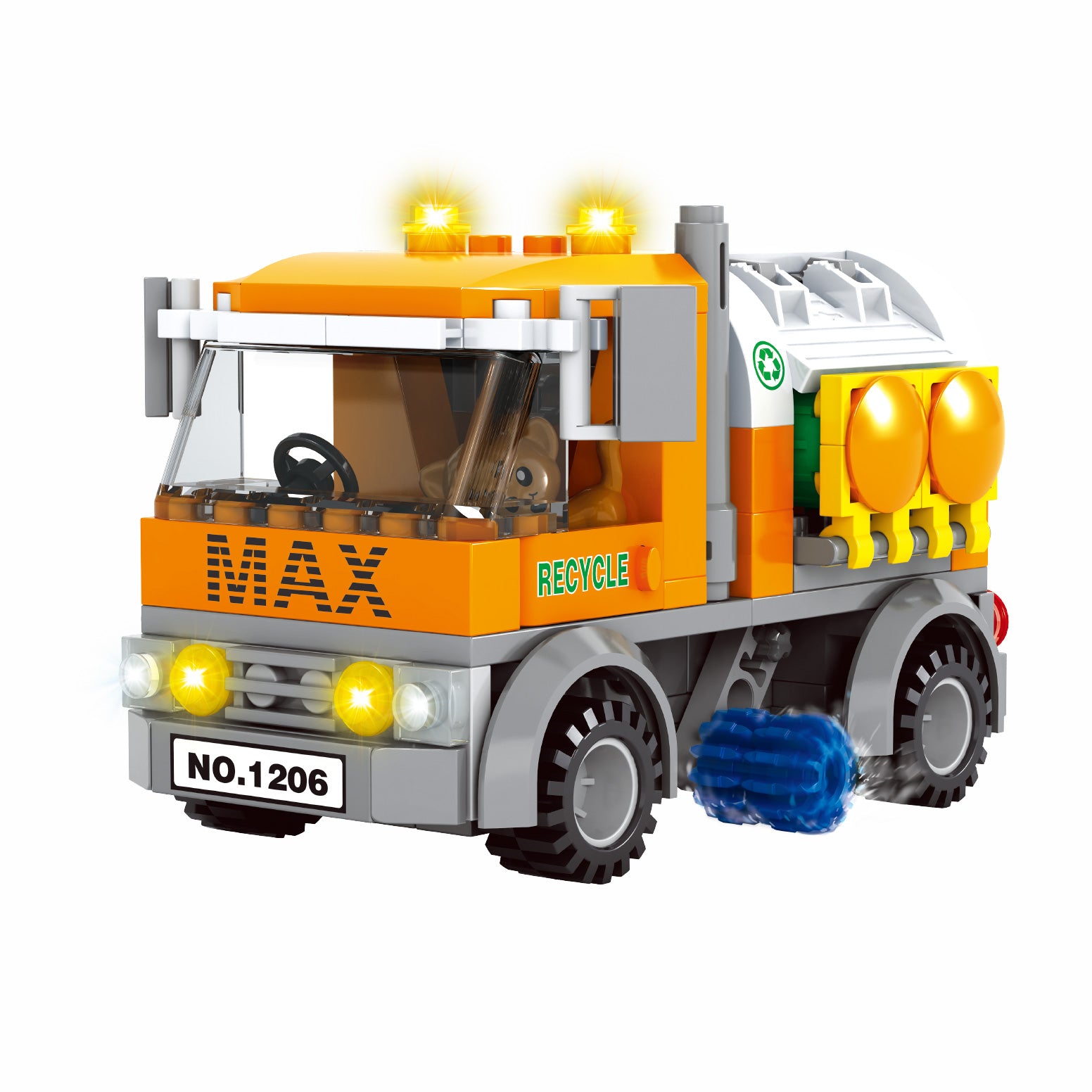 Stavebnica Bloxo Garbage Collector 157 ks