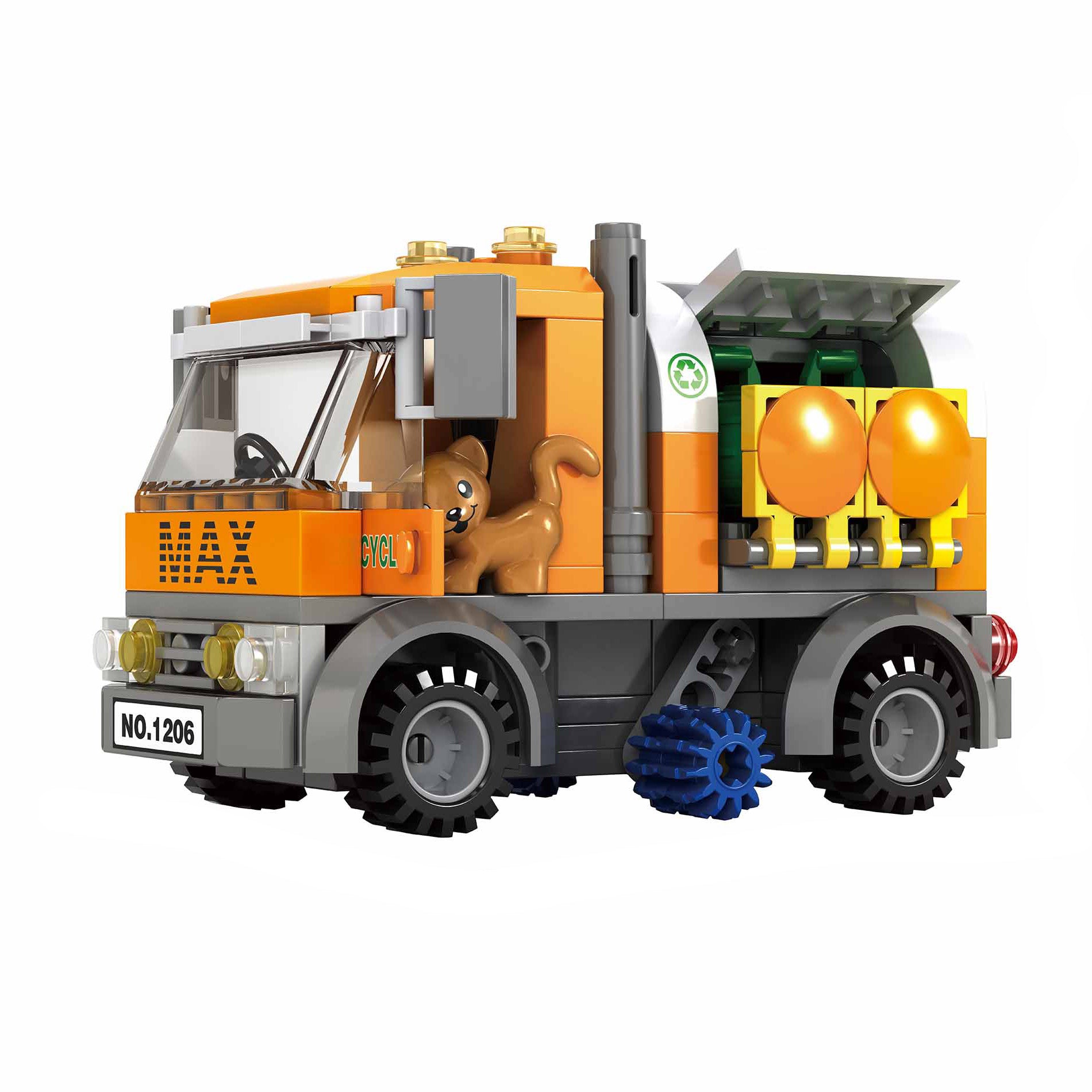Stavebnica Bloxo Garbage Collector 157 ks