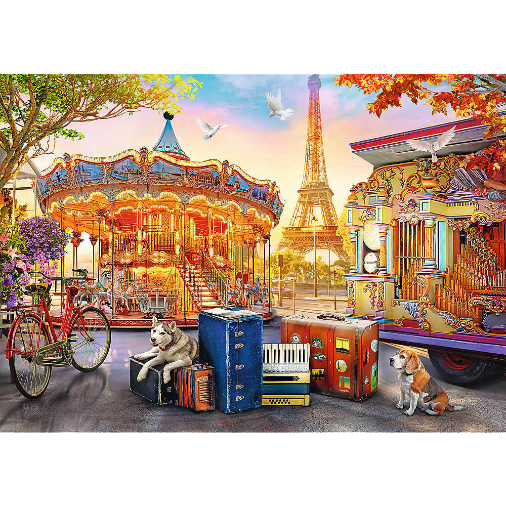 Puzzle - 500 - Holiday In Paris Trefl 37426