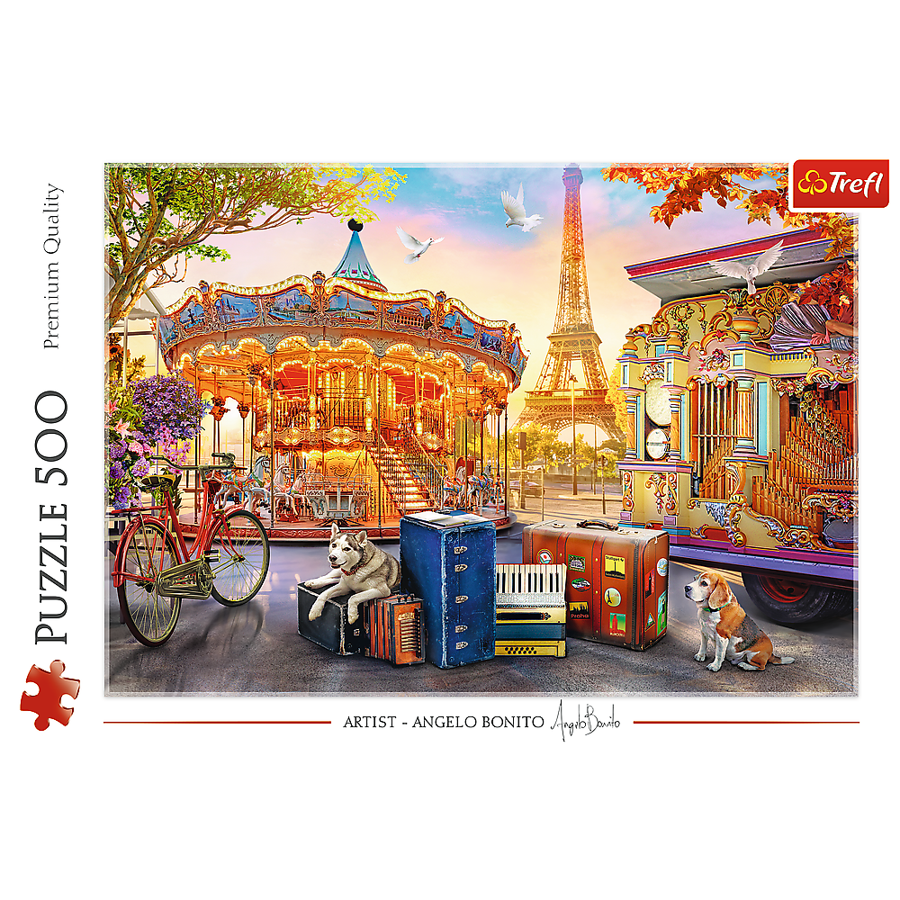 Puzzle - 500 - Holiday In Paris Trefl 37426