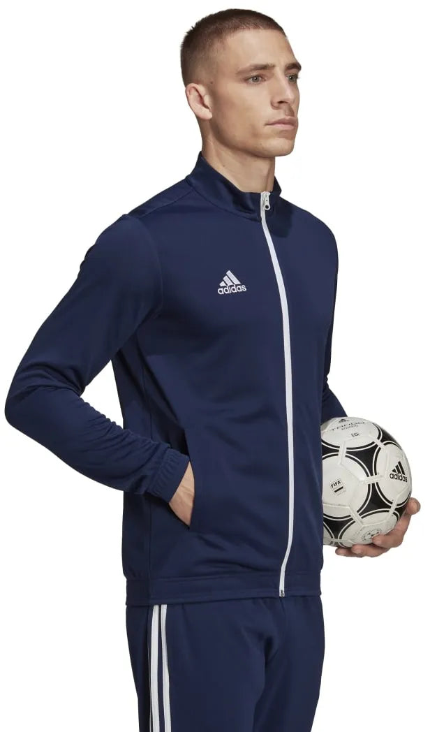 Heren sportjack Adidas Entrada 22 marineblauw